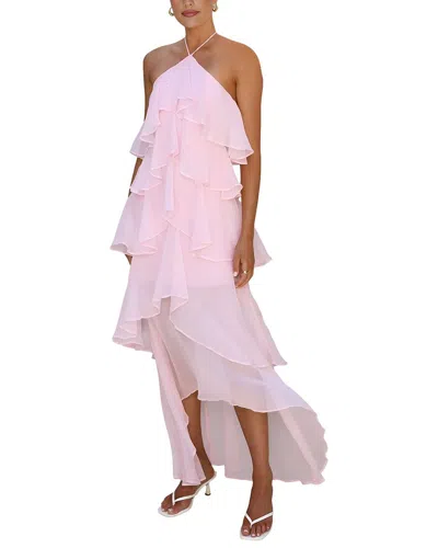 Deli S Midi Dress In Pink