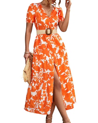Deli S Deli. S Midi Dress In Orange