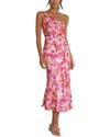 Deli S Midi Dress In Pink