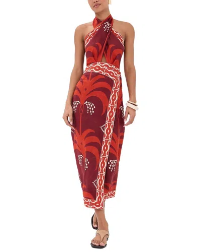 Deli S Midi Dress In Red