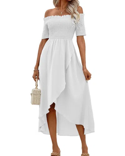 Deli S Midi Dress In White