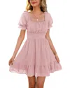 Deli S Deli. S Mini Dress In Pink