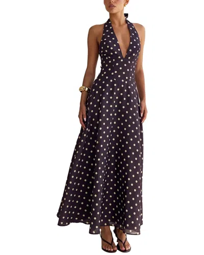 Deli S Printed Maxi Dress In Purple