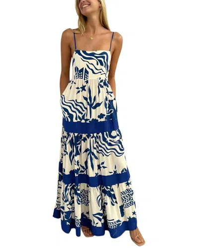 Deli S Printed Maxi Dress In Black