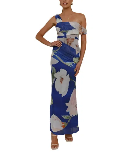 Deli S Printed Maxi Dress In Blue