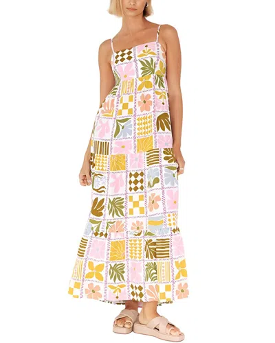 Deli S Printed Maxi Dress In White