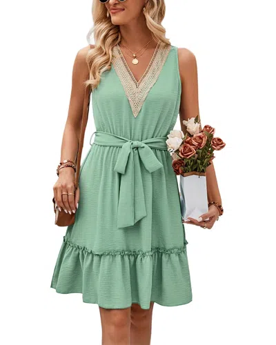 Deli S Tazga Mini Dress In Green
