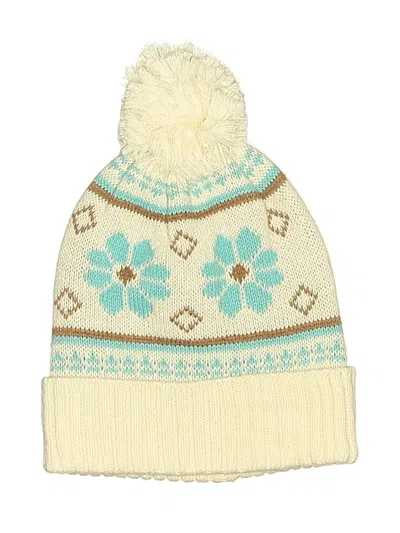 Pre-owned Delia's Beanie Hat In White