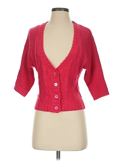 Pre-owned Delia's Cardigan Sweater In Red