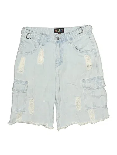 Pre-owned Delia's Cargo Shorts In Blue