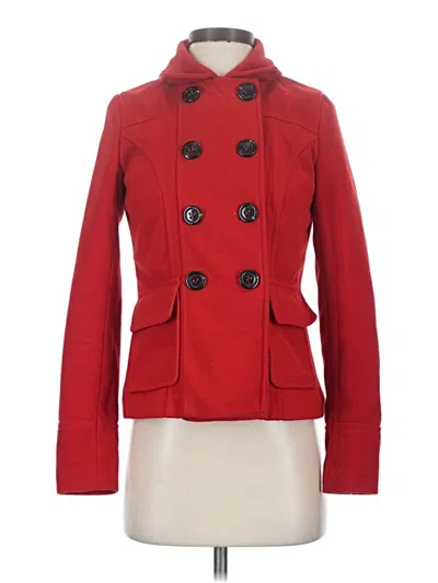 Pre-owned Delia's Coat In Red