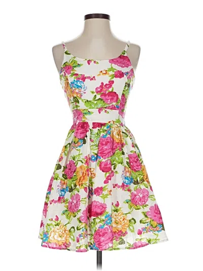 Pre-owned Delia's Cocktail Dress In White