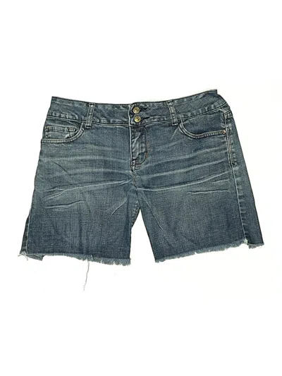 Pre-owned Delia's Denim Shorts In Blue