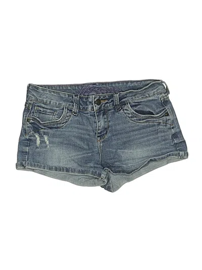 Pre-owned Delia's Denim Shorts In Blue