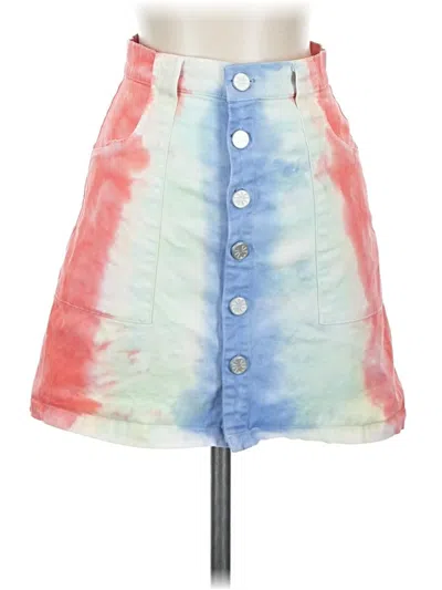 Pre-owned Delia's Denim Skirt In Blue