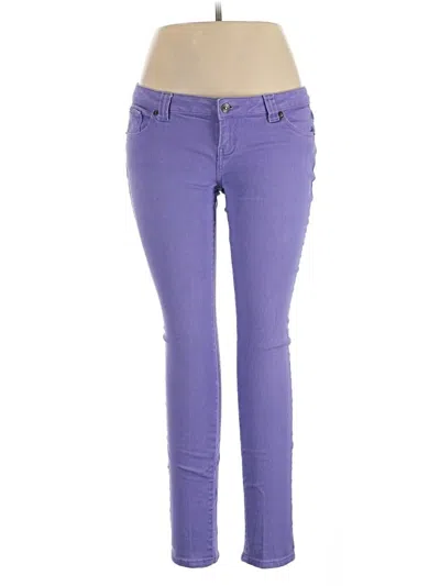 Pre-owned Delia's Jeggings In Purple