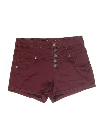 Pre-owned Delia's Shorts In Burgundy