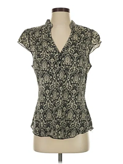 Pre-owned Delia's Sleeveless Blouse In Black