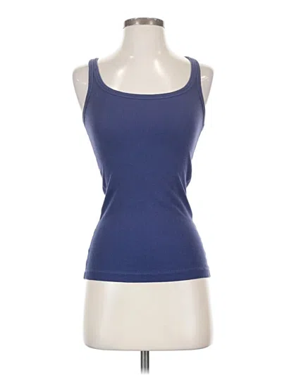 Pre-owned Delia's Tank Top Blue Strapless Neckline Tops