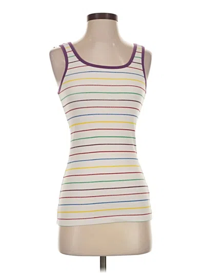 Pre-owned Delia's Tank Top Ivory Strapless Neckline Tops