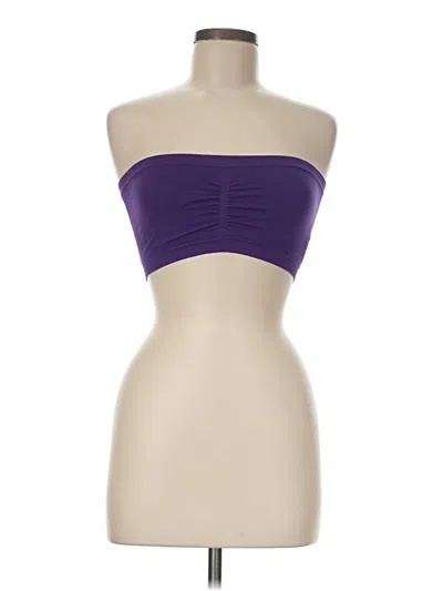 Pre-owned Delia's Tube Top Purple Strapless Neckline Tops
