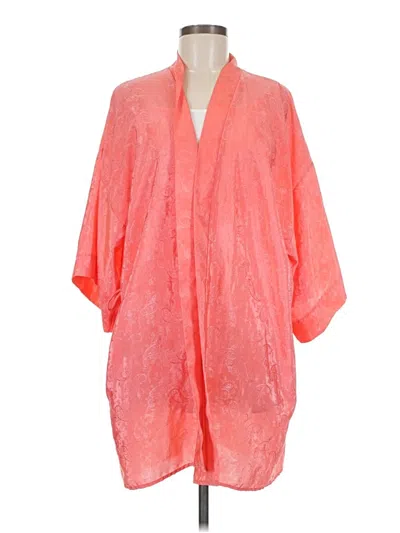 Pre-owned Delicates Kimono In Orange