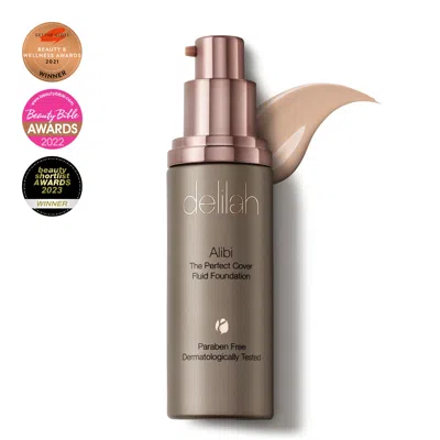 Delilah Brown / Neutrals Alibi - The Perfect Cover Fluid Foundation - Bloom