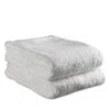 Delilah Home Organic Cotton Face Towels, Set Of 2
