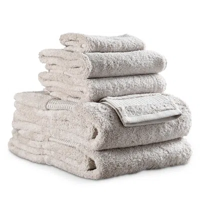DELILAH HOME ORGANIC COTTON TOWELS, SET OF 6