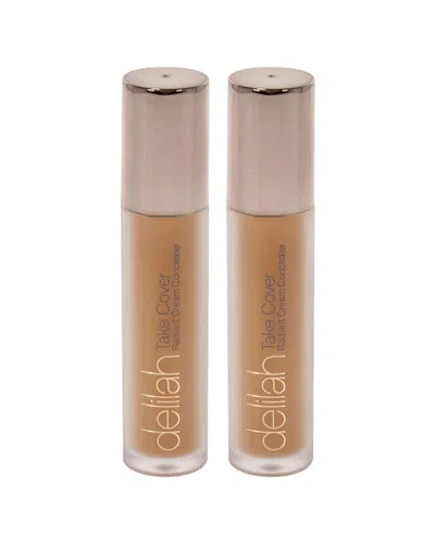 Delilah Women's 0.12oz Cashmere Take Cover Radiant Cream Concealer - Pack Of 2
