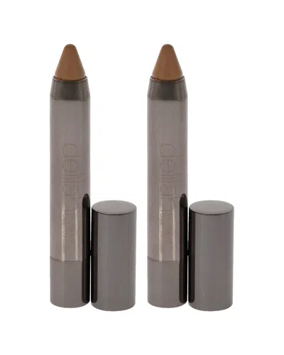 Delilah Women's 0.13oz Almond Farewell Cream Concealer - Pack Of 2