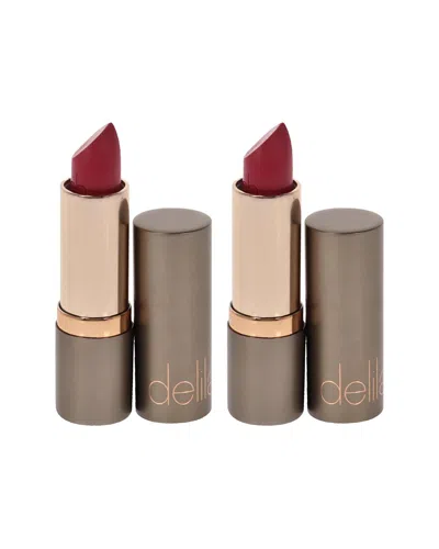 Delilah Women's 0.13oz Stiletto Colour Intense Cream Lipstick - Pack Of 2