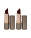 Delilah Women's 0.13oz Vintage Colour Intense Cream Lipstick - Pack Of 2 In Brown