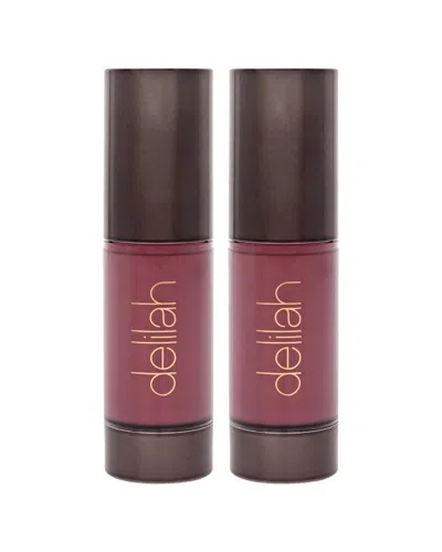 Delilah Women's 0.24oz Belle Colour Intense Liquid Lipstick - Pack Of 2