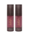 Delilah Women's 0.24oz Belle Colour Intense Liquid Lipstick - Pack Of 2