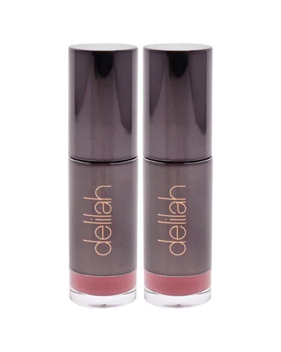 Delilah Women's 0.24oz Blossom Colour Intense Liquid Lipstick - Pack Of 2
