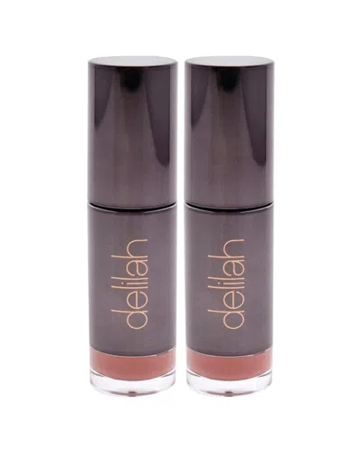 Delilah Women's 0.24oz Breeze Colour Intense Liquid Lipstick - Pack Of 2