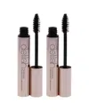 Delilah Women's 0.25oz Definitive Volumising And Defining Mascara - Pack Of 2 In Black