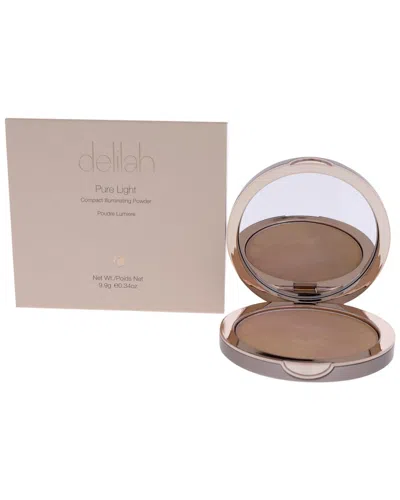 Delilah Women's 0.34oz Aura Pure Light Compact Illuminating Powder In White