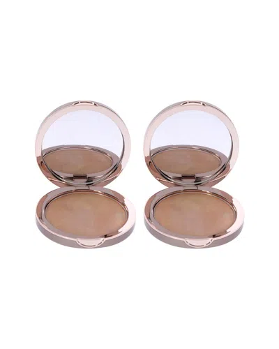 Delilah Women's 0.34oz Aura Pure Light Compact Illuminating Powder - Pack Of 2