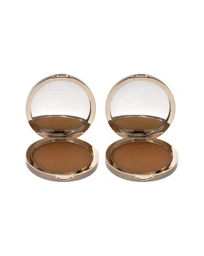 Delilah Women's 0.39oz Medium Dark Sunset Compact Matte Bronzer - Pack Of 2