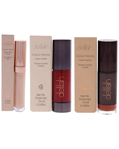 Delilah Women's Colour Intense Liquid Lipstick - Flame-breeze And In Transparent