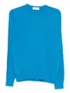 Della Ciana Crew-neck Sweater In Blue