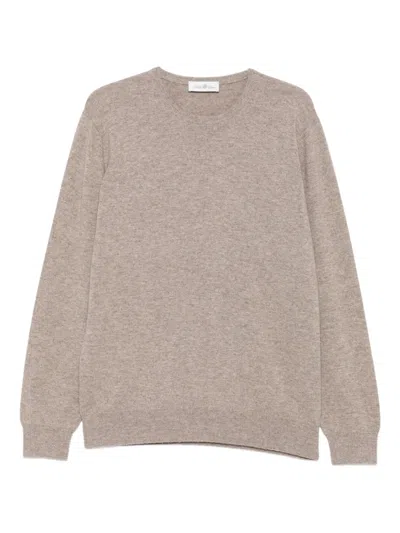 Della Ciana Crew-neck Sweater In Neutral