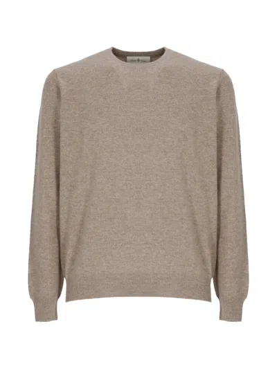 Della Ciana Crew-neck Long-sleeves Sweatshirt In Neutral