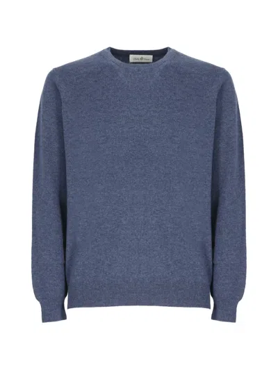 Della Ciana Crew-neck Sweater In Blue
