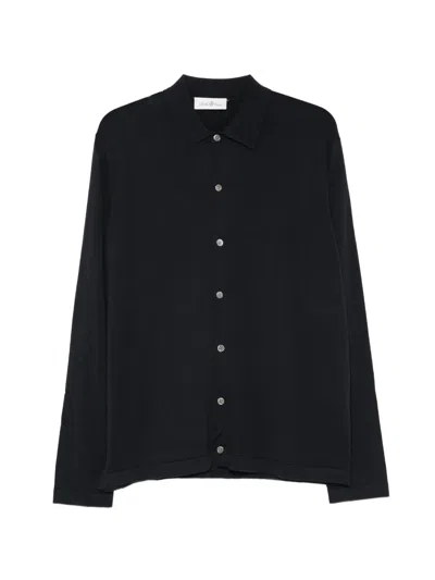 Della Ciana Long-sleeve Shirt In Black