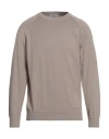 Della Ciana Man Sweater Dove Grey Size 48 Cotton In Grey