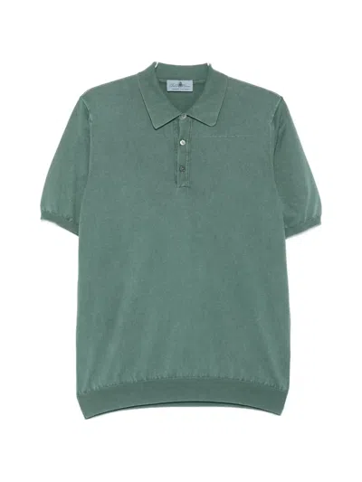 Della Ciana Short-sleeve Polo Shirt In Green