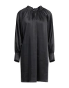 D'elle Woman Mini Dress Black Size L Polyester In Black